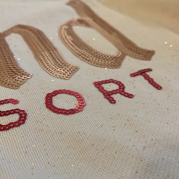 Disney Cream Long Sleeve Top with Mickey Mouse - Picture 6 of 8